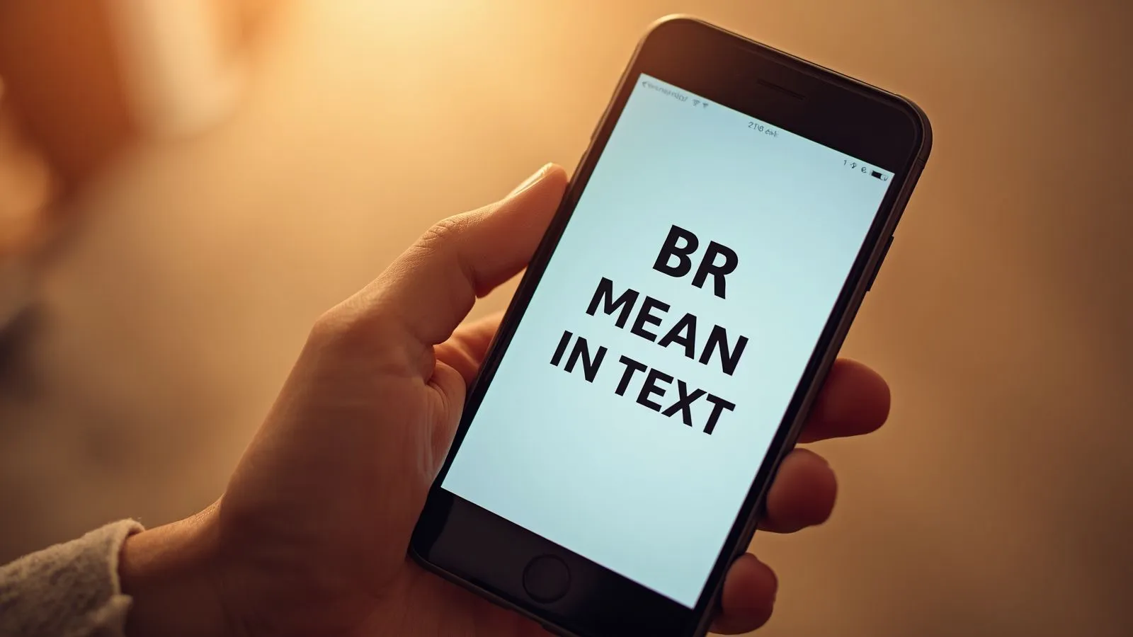 BR Mean in Text