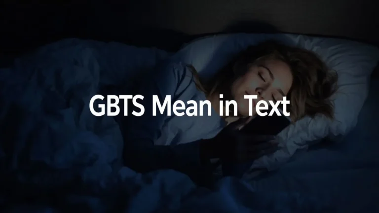 GBTS Mean in Text