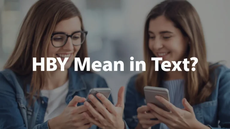 HBY Mean in Text
