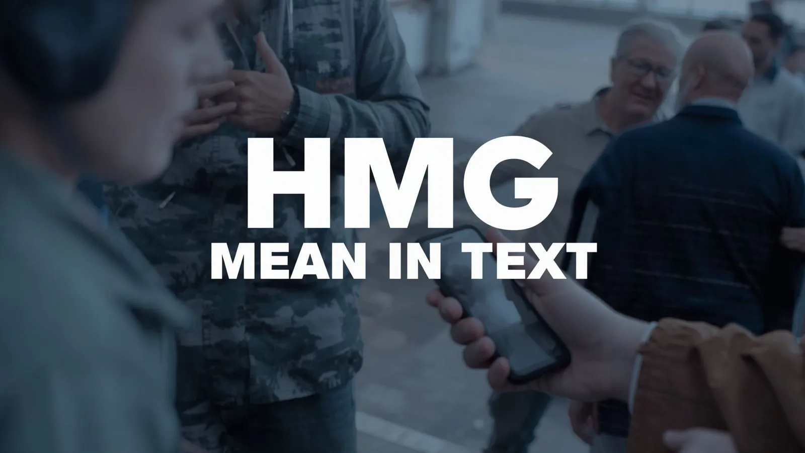 HMG Mean in Text