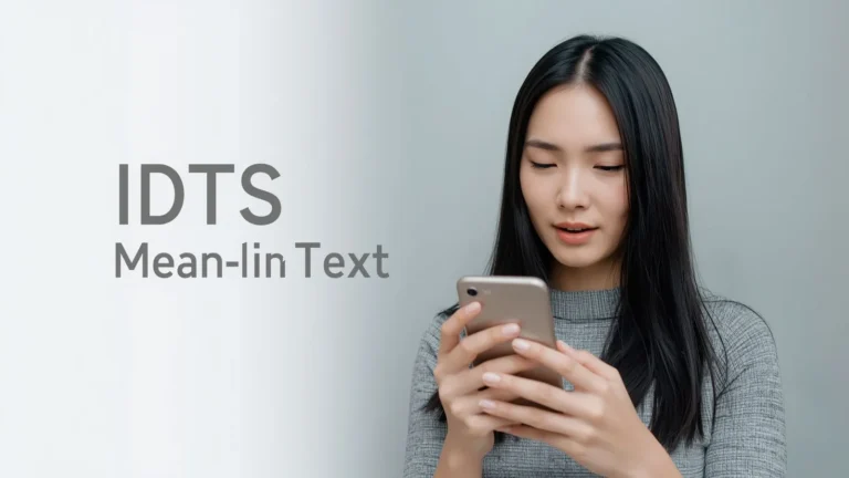 IDTS Mean in Text