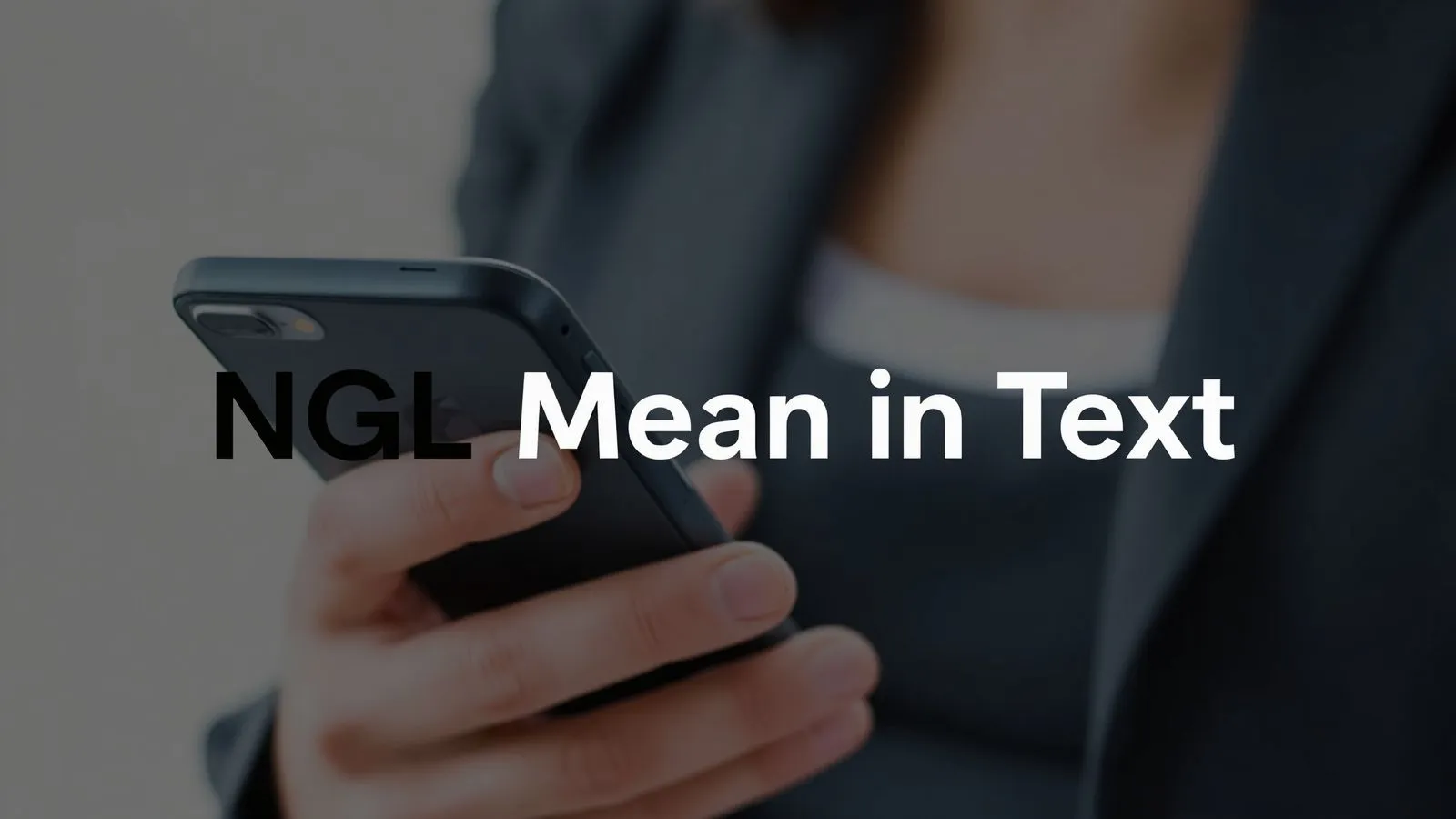 NGL Mean in Text