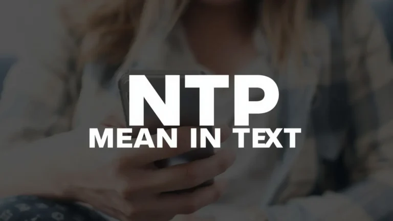NTP Mean in Text