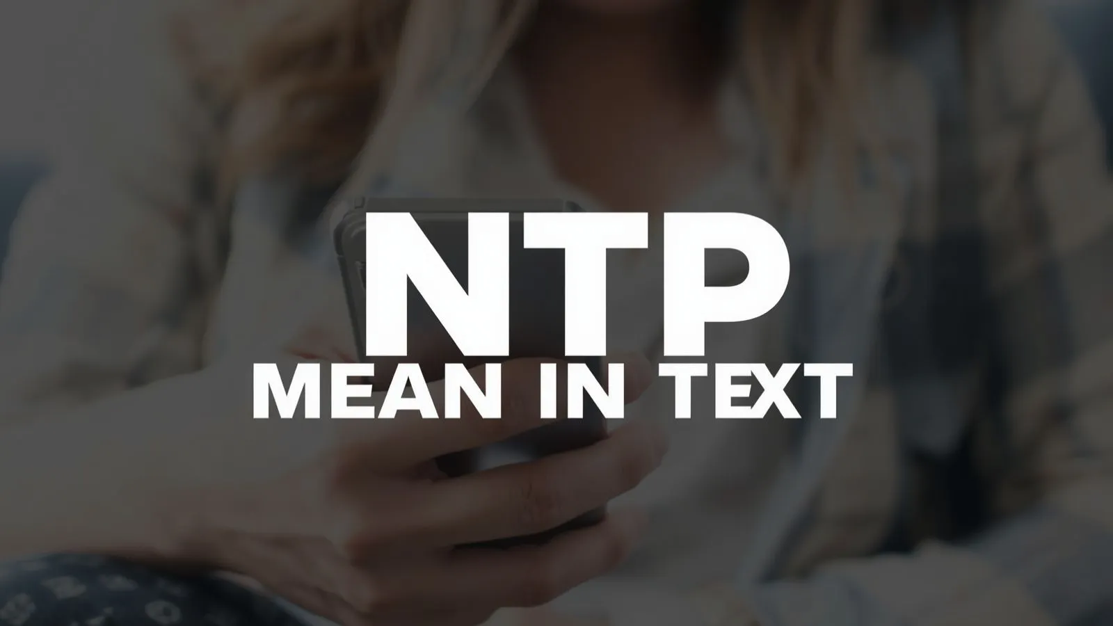 NTP Mean in Text