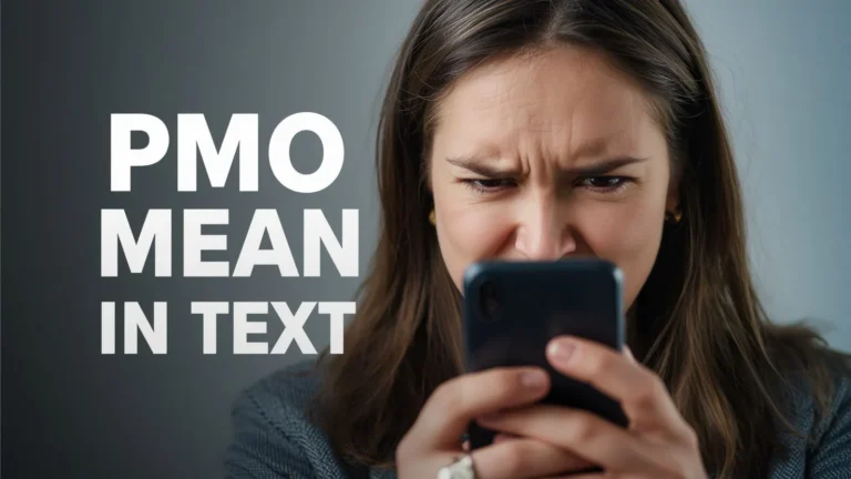 PMO Mean in Text