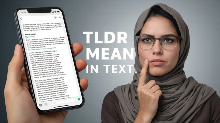 TLDR Mean in Text