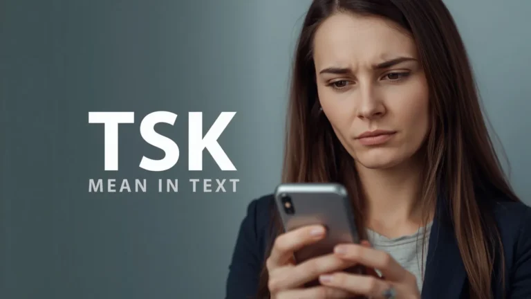 Tsk Mean in Text