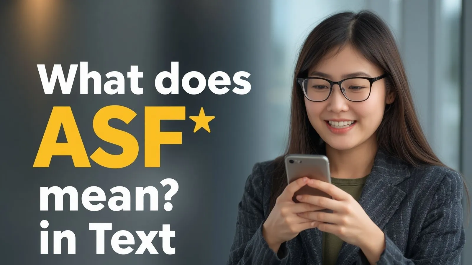 What Does ASF Mean in Text