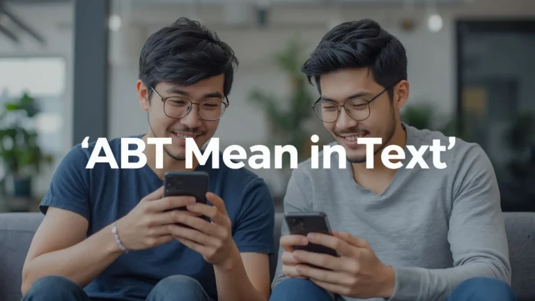 What Does ABT Mean in Text