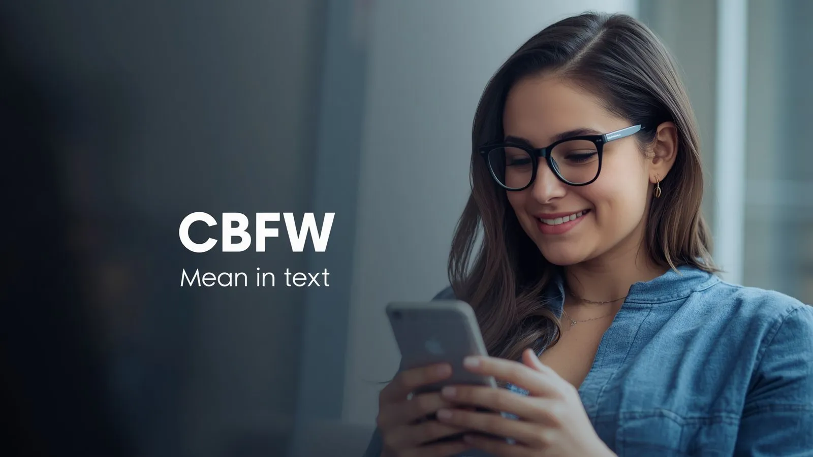 What Does CBFW Mean in Text