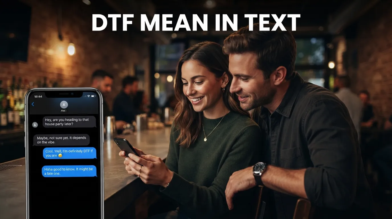 What Does DTF Mean in Text