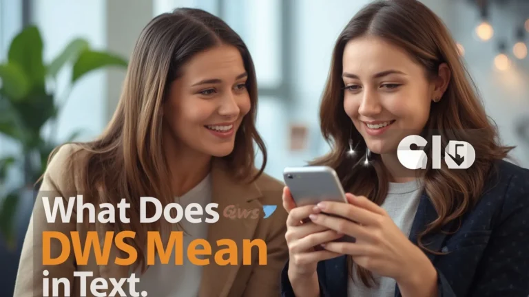 What Does DWS Mean in Text