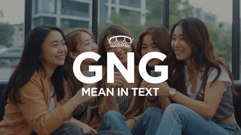 What Does GNG Mean in Text