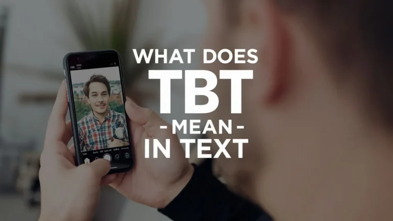 What Does TBT Mean in Text