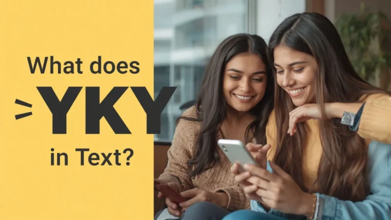 What Does YKY Mean in Text