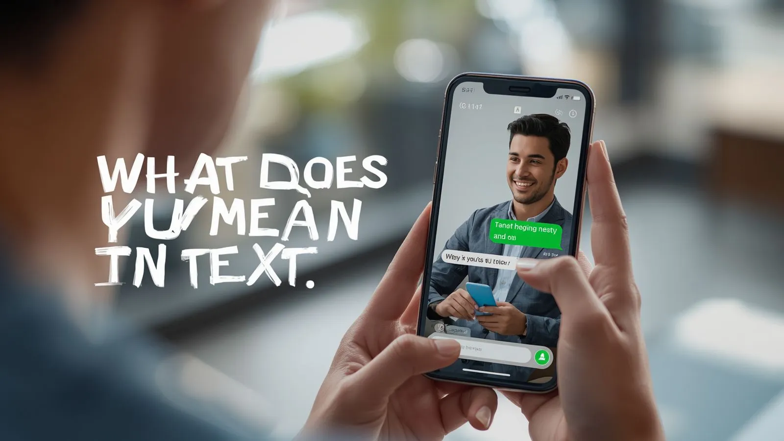 What Does YU Mean in Text