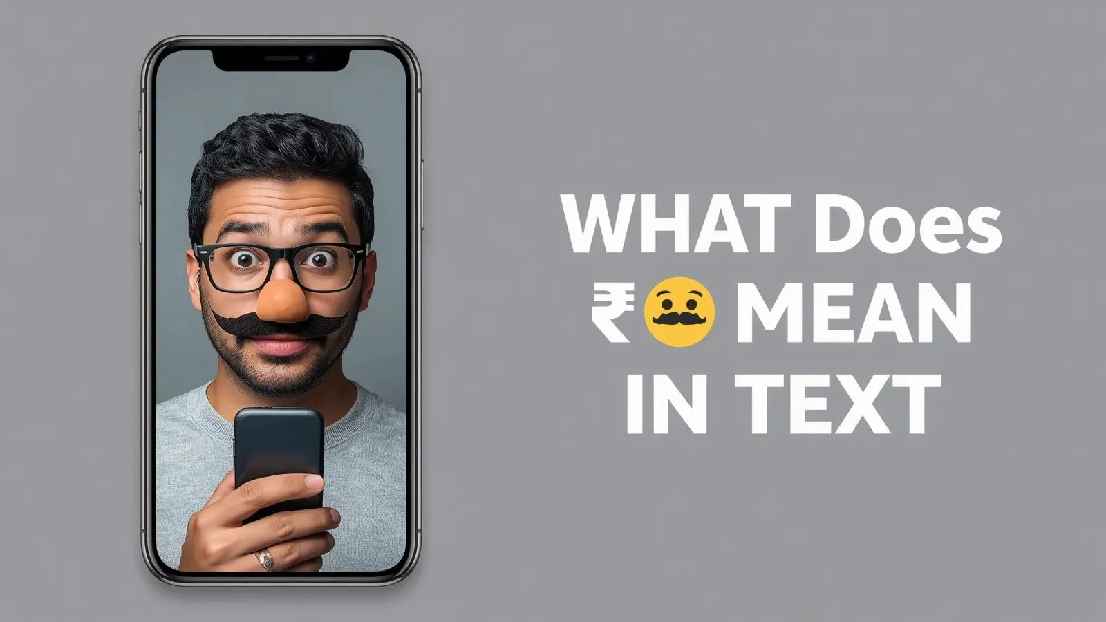 What Does 🥸 Mean in Text